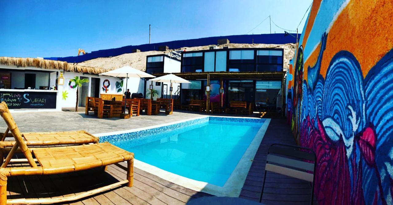 Surfari Punta Rocas Hostel Punta Negra Buitenkant foto